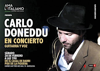 Imagen principal de Carlo Doneddu en concierto