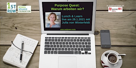 Live-Webinar Purpose Quest: Warum arbeiten wir?