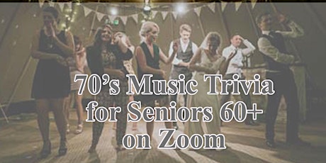 70's Music Trivia For Seniors 60+ | Using Zoom & Original Kahoot! Games primary image