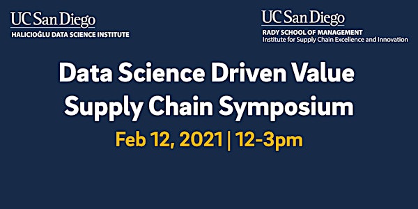 Data Science Driven Value Supply Chain Symposium
