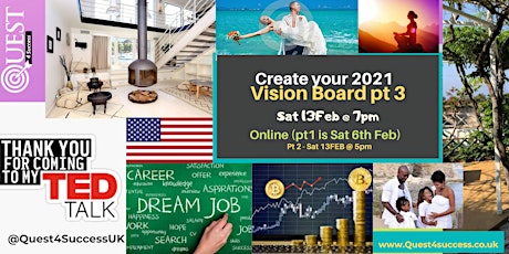 Online Vision Board Workshop Level3 13FEB2021