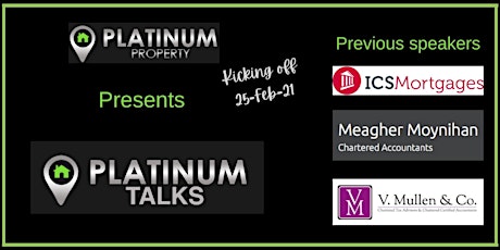 Platinum Talks (x 2 per month) primary image