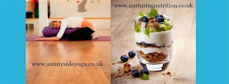 NutriYoga - How to manage stress & re-balance through Nutrition & Yoga primary image