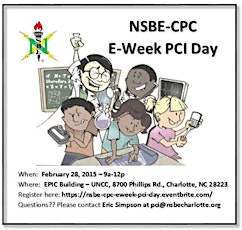 NSBE-CPC E-Week 2k15 PCI Day primary image
