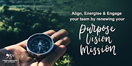 Primaire afbeelding van A Compass for 2021 : Craft A Purpose, Vision & Mission for your team