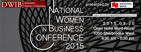 National Women in Business Conference 2015 primary image
