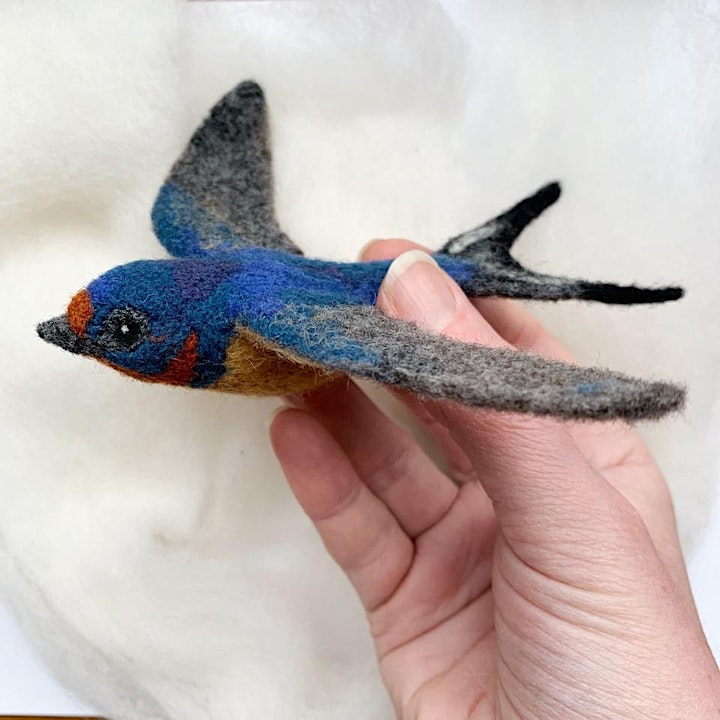 VIRTUAL SERIES: Needle Felted Bird of the Month with Erin Carlson image