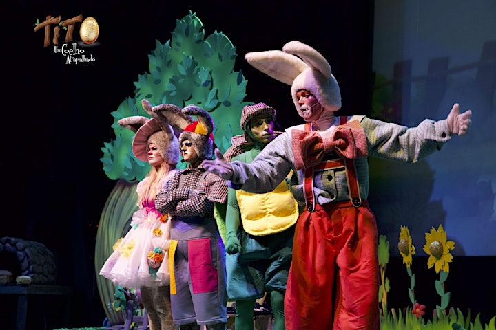 Imagem do evento Tito, um coelho atrapalhado 2021 - Teatro Musical Infantil