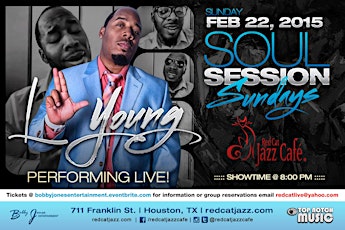 L Young @ Soul Session Sundays Feb, 22, 2015 @ The Red Cat Jazz Cafe!!! 10pm Show primary image