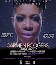 We Love Soul Carmen Rodgers "Stargazer" Listening Party