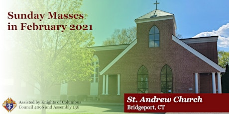 Sunday Masses for February 2021 primary image