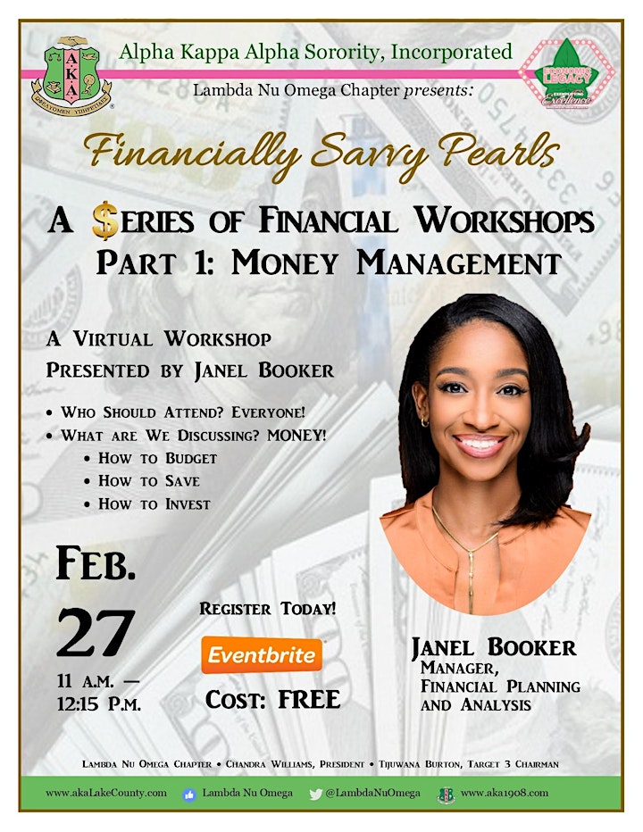 Financially Savvy Pearls - Part 1: Money Management image