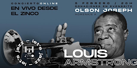 Imagen principal de Homenaje a Louis Armstrong por Olson Joseph | ONLINE