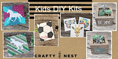 February DIY Kids Craft Kits primary image