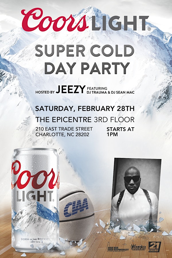 YOUNG JEEZY - Super Cold Coors Light Saturday Day Party