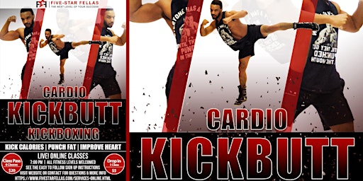 Cardio Kickbutt Kickboxing - Online  primärbild