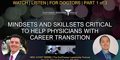 (Free CMT Breakfast Event) Mindsets Critical FOR DOCTORS to Add Income primary image