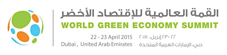 World Green Economy Summit 2015 primary image