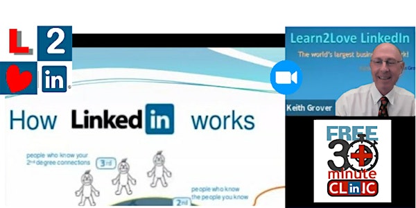 FREE  LinkedIn Training Weekly 30-Minute Group  Sessions