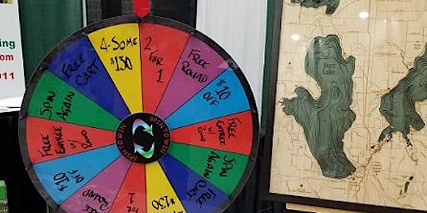 Virtual Golf Show  -  Spin It To Win It Prize Wheel