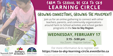 Sea to Sky Farm to School Learning Circle primary image