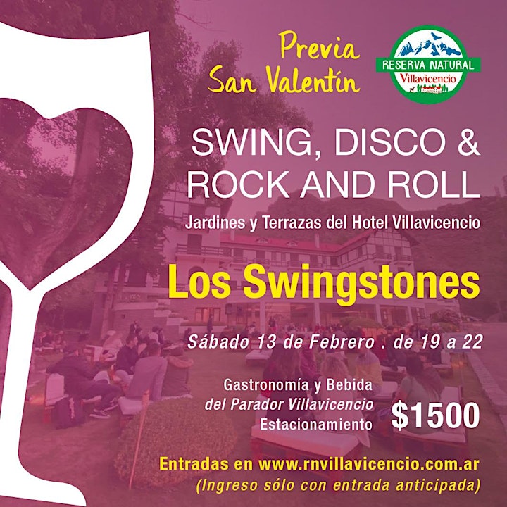 Imagen de Atardecer previa de San Valentín: Swing&Disco en Jardines de Villavicencio