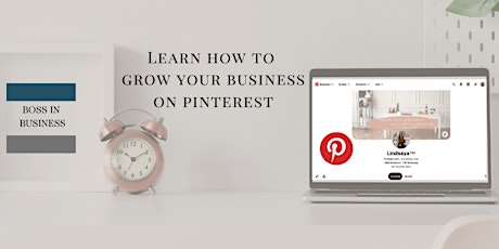 Imagem principal do evento Pinterest 101 - How to grow your business on Pinterest