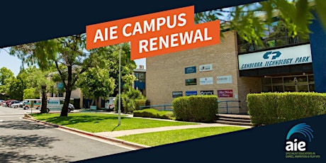 AIE Campus Renewal - community drop-in sessions (Thurs, 25th Feb 2021) primary image