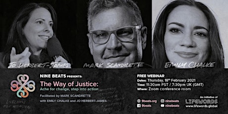 THE WAY OF JUSTICE: Ache for change. Step into action. primary image