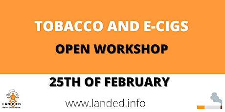 Tobacco & e-cigs - Online Workshop primary image