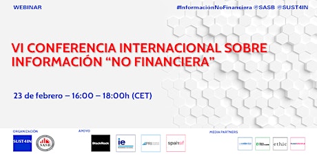 Imagen principal de VI Conferencia Internacional sobre Información "No Financiera"