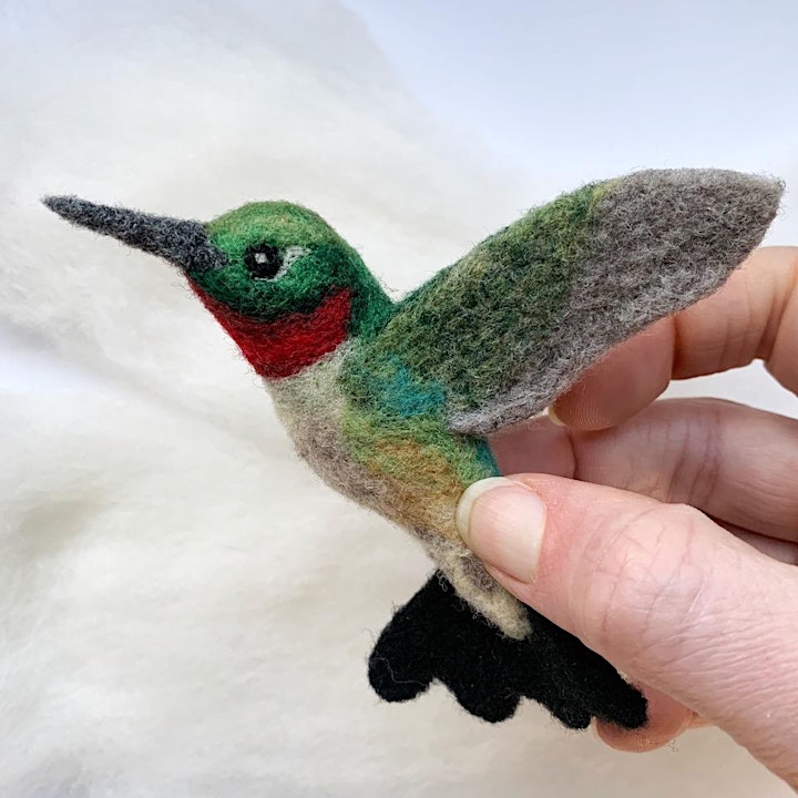 VIRTUAL SERIES: Needle Felted Bird of the Month with Erin Carlson image