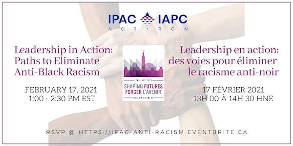 Leadership in Action:  Paths to Eliminate Anti-Black Racism