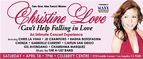 CHRISTINE LOVE Can't Help Falling in Love primary image