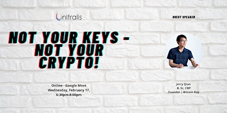 Not Your Keys - Not Your Crypto! primary image