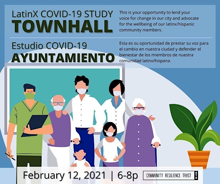 CRT LatinX  COVID-19 Study - Town Hall image