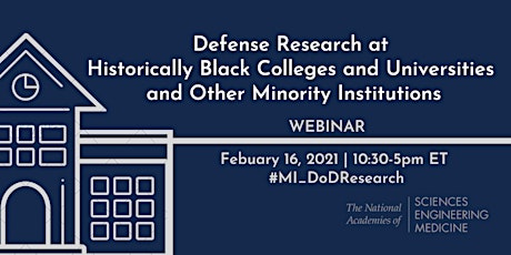 Committee on Defense Research at HBCUs & Other Minority Institutions -Mtg 3 primary image