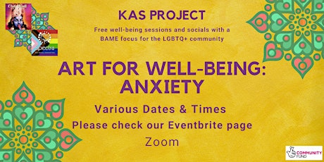 Art for Wellbeing: Anxiety primary image