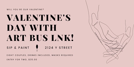 Valentines Day Sip & Paint with Art Bus LNK!