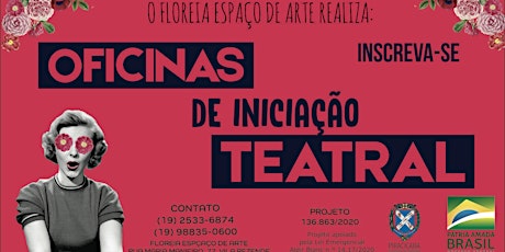 OFICINA DE INICIAÇÃO TEATRAL - MELHOR IDADE primary image