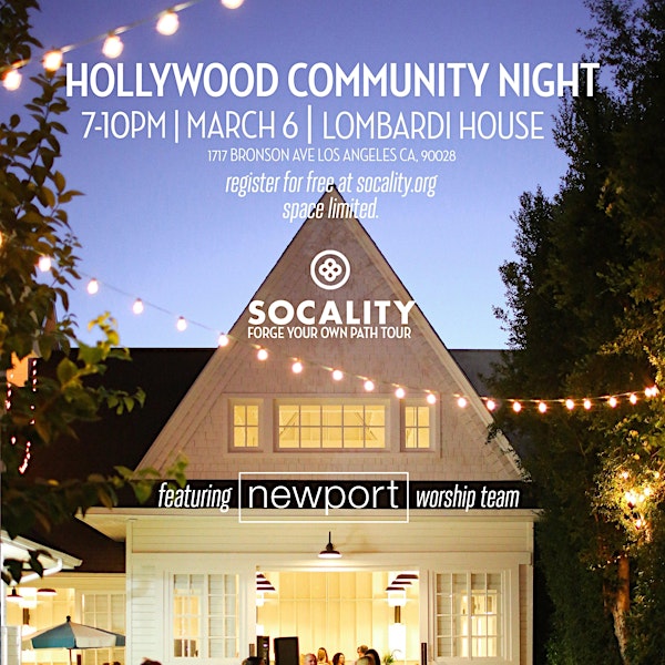 Socality Hollywood Community Night