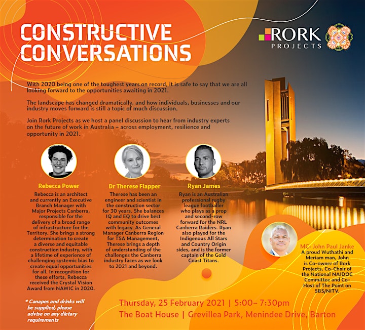 
		Constructive Conversations with Rork Projects - Canberra image
