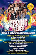 ★Let’s Celebrate At The Spring Fever Dance and Networking Extravaganz﻿a﻿!★ primary image