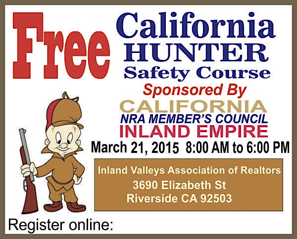 California Hunter Safety Course