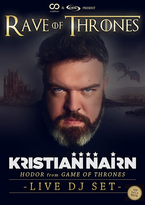 RAVE OF THRONES ft KRISTIAN NAIRN aka HODOR at 1015 FOLSOM