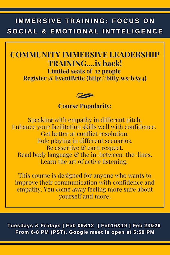 Community Immersive Leadership Training (CILT) image