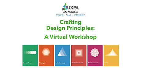 Crafting Design Principles - A Virtual Workshop primary image