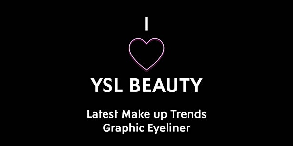The Latest Makeup Trends from YSL: Graphic Eyeliner