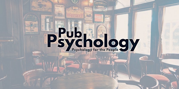 Pub Psychology- COVID-42: Building resilience for the future w/ Dr Joel Vos