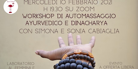 Immagine principale di Automassaggio ayurvedico al corpo e Dinacharya. Laboratorio al Femminile. 